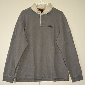 Patagonia Men's Rugby Shirt Grey Size Large